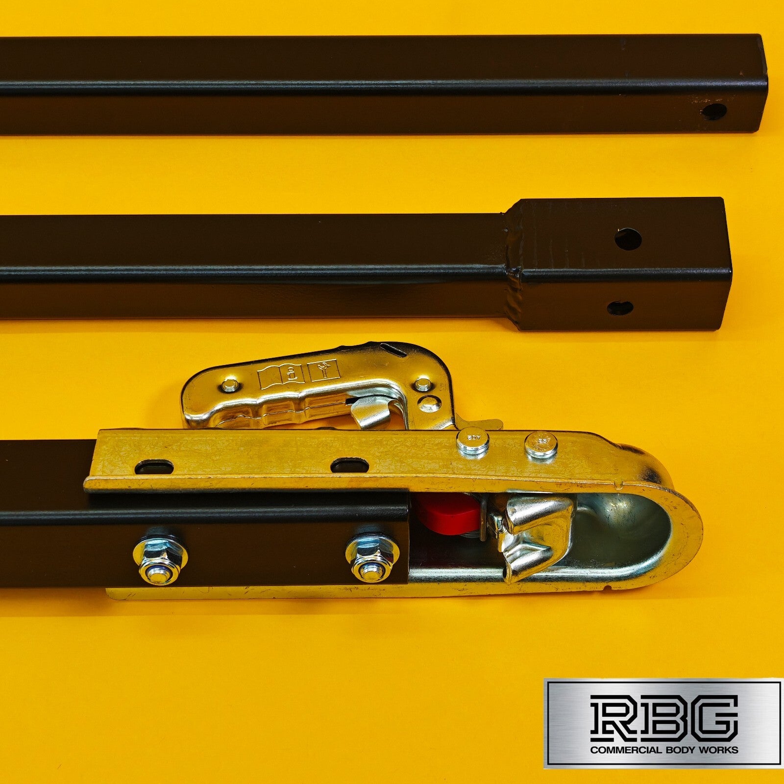 Vehicle Recovery Tow Pole 3.5Ton Ridged Towing Bar 2.6m 3500kg 3pc Steel Car Van