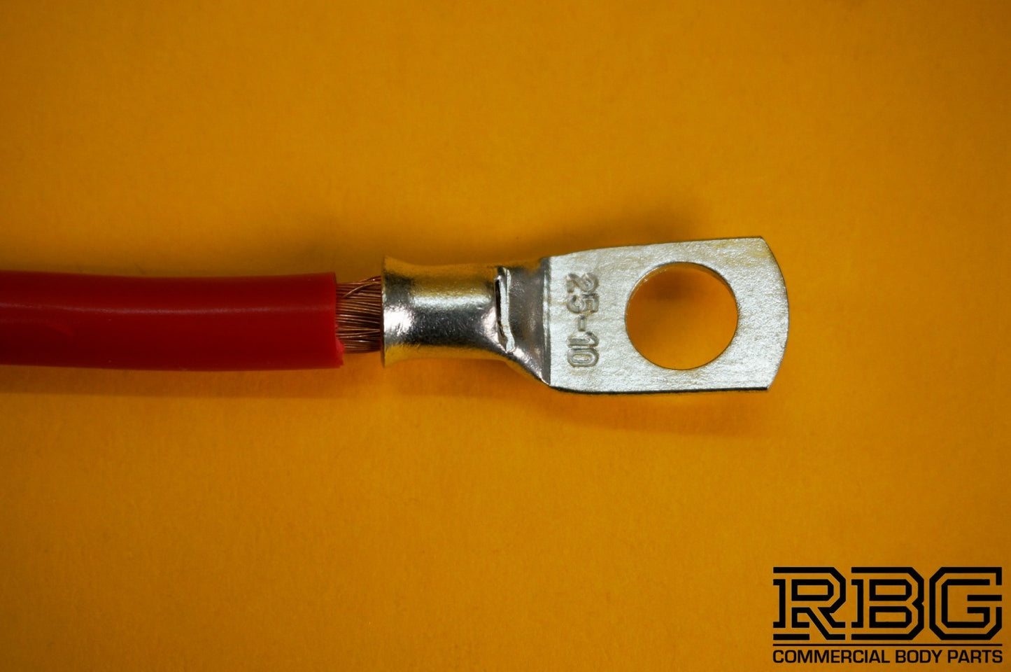 Battery Cable Terminal Copper Tube Lug 25mm² 10mm Connector Ring Crimp Welding