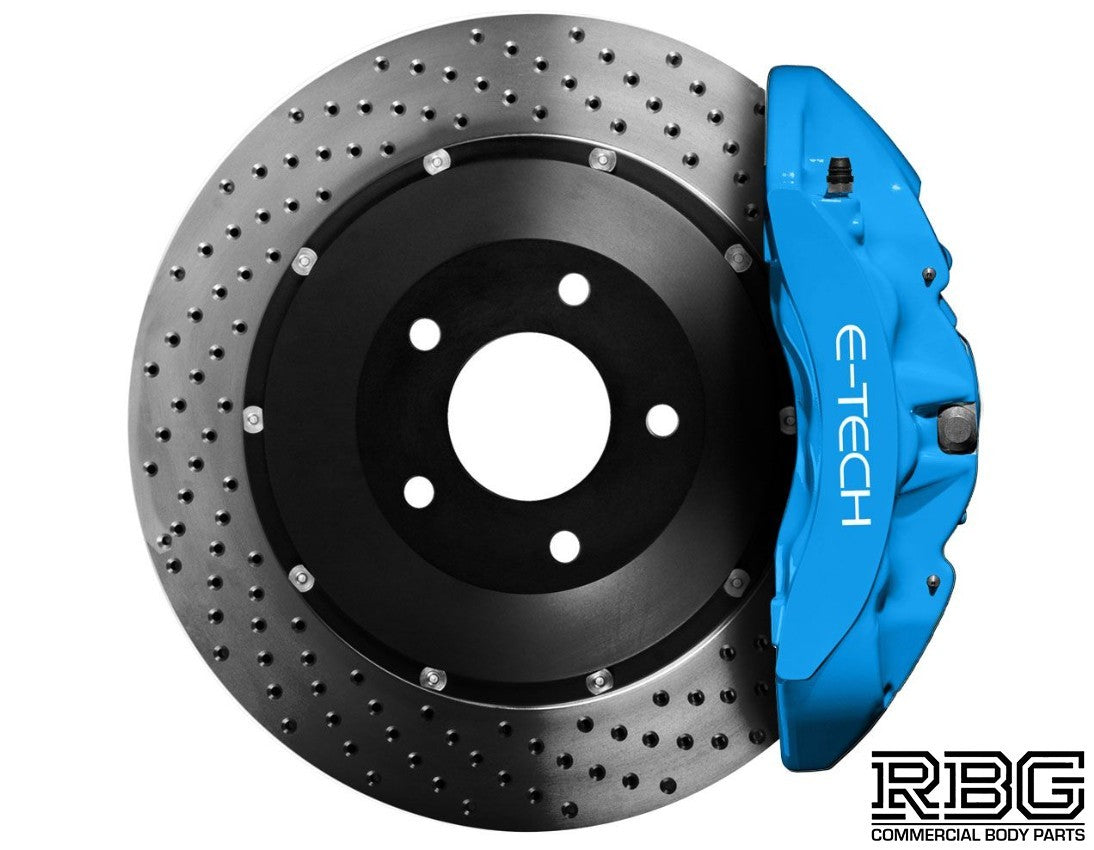 Brake Caliper Paint Kit GLOSS SKY BLUE Paint + Cleaner + Brush E-TECH UK