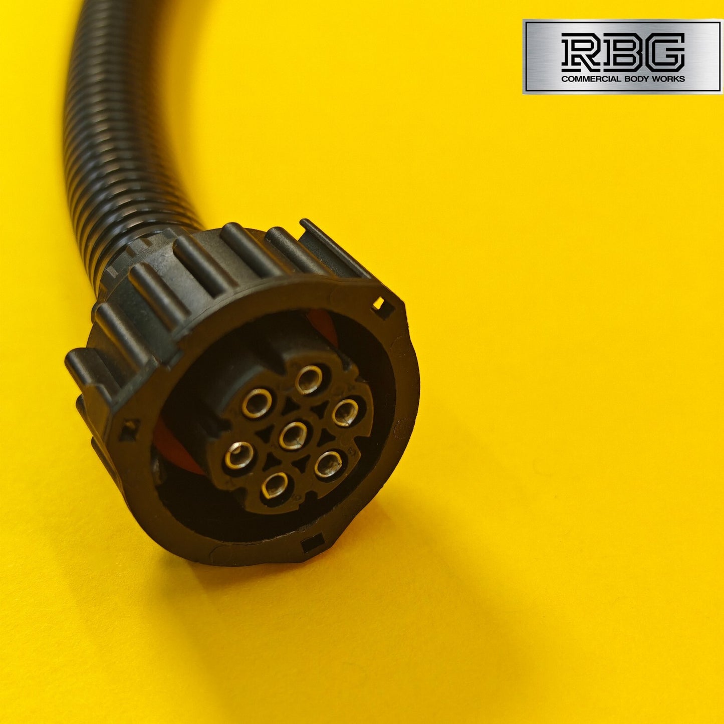 6/7 Pin Connector Plug F/M Twist Lock Rear Light Wiring Loom Harness 1.5m Cable