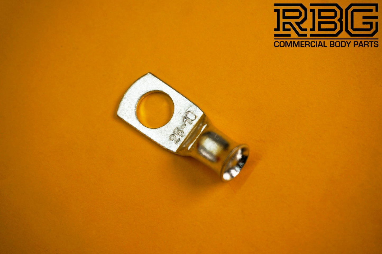 Battery Cable Terminal Copper Tube Lug 25mm² 10mm Connector Ring Crimp Welding