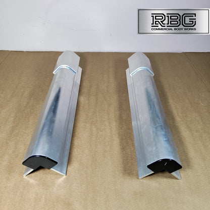 Aluminium Corner Pillar Extrusion 600mm & Socket Dropside Truck Trailer Tailgate
