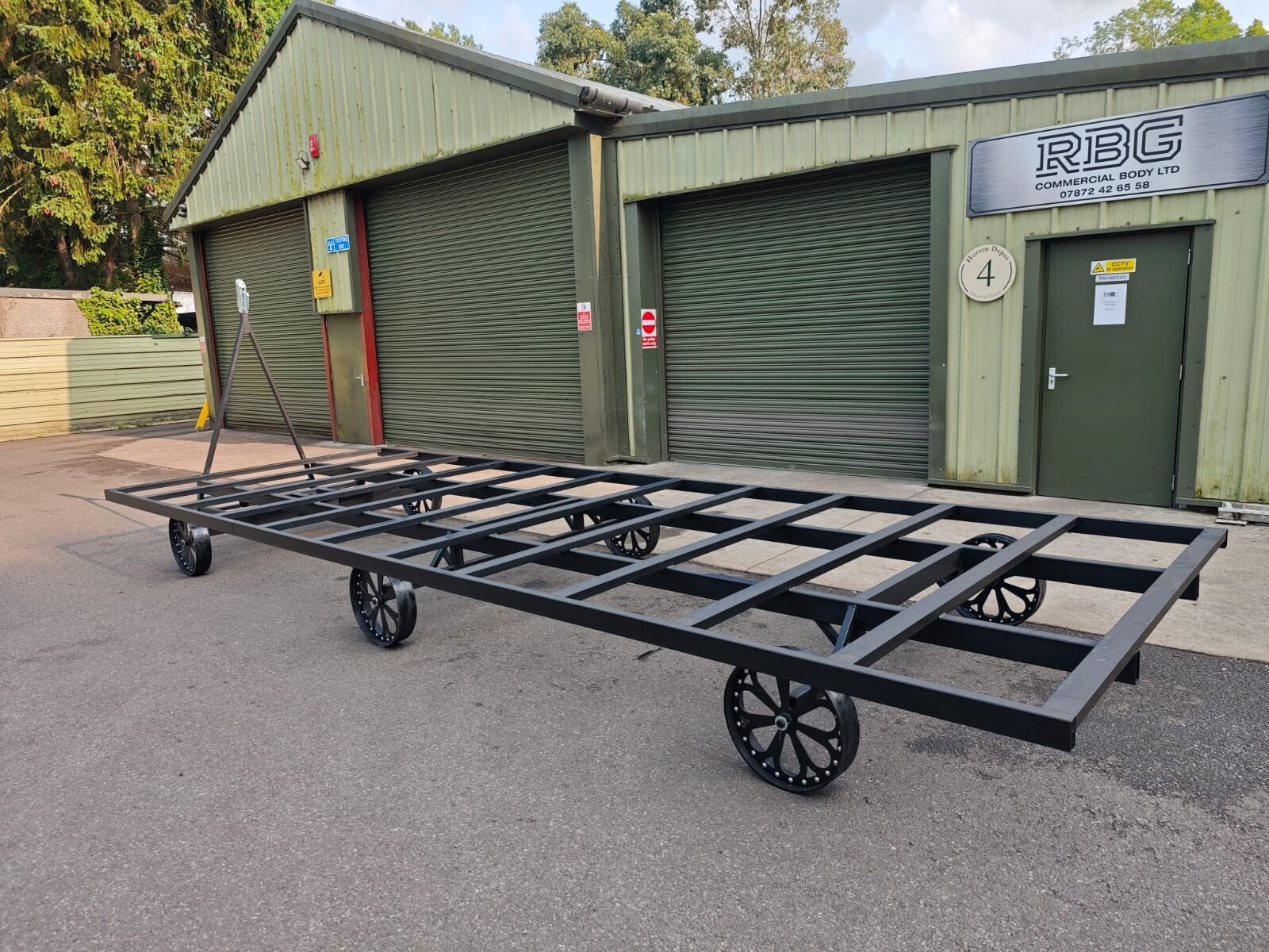 Heavy duty Shepherds hut chassis NEXT DAY COLLECTION, ALL SIZES IN STOCK!!!