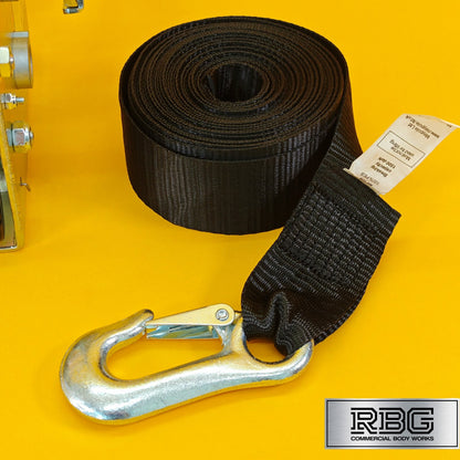 2000Lb Hand Winch + Strap & Hook 900Kg Professional Dual Speed Heavy Duty 7M UK