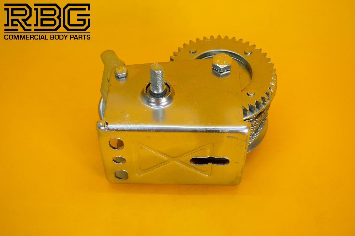 Manual Hand Winch 600lb + Steel Rope 8m & Hook Trailer Caravan Boat Winch Marine