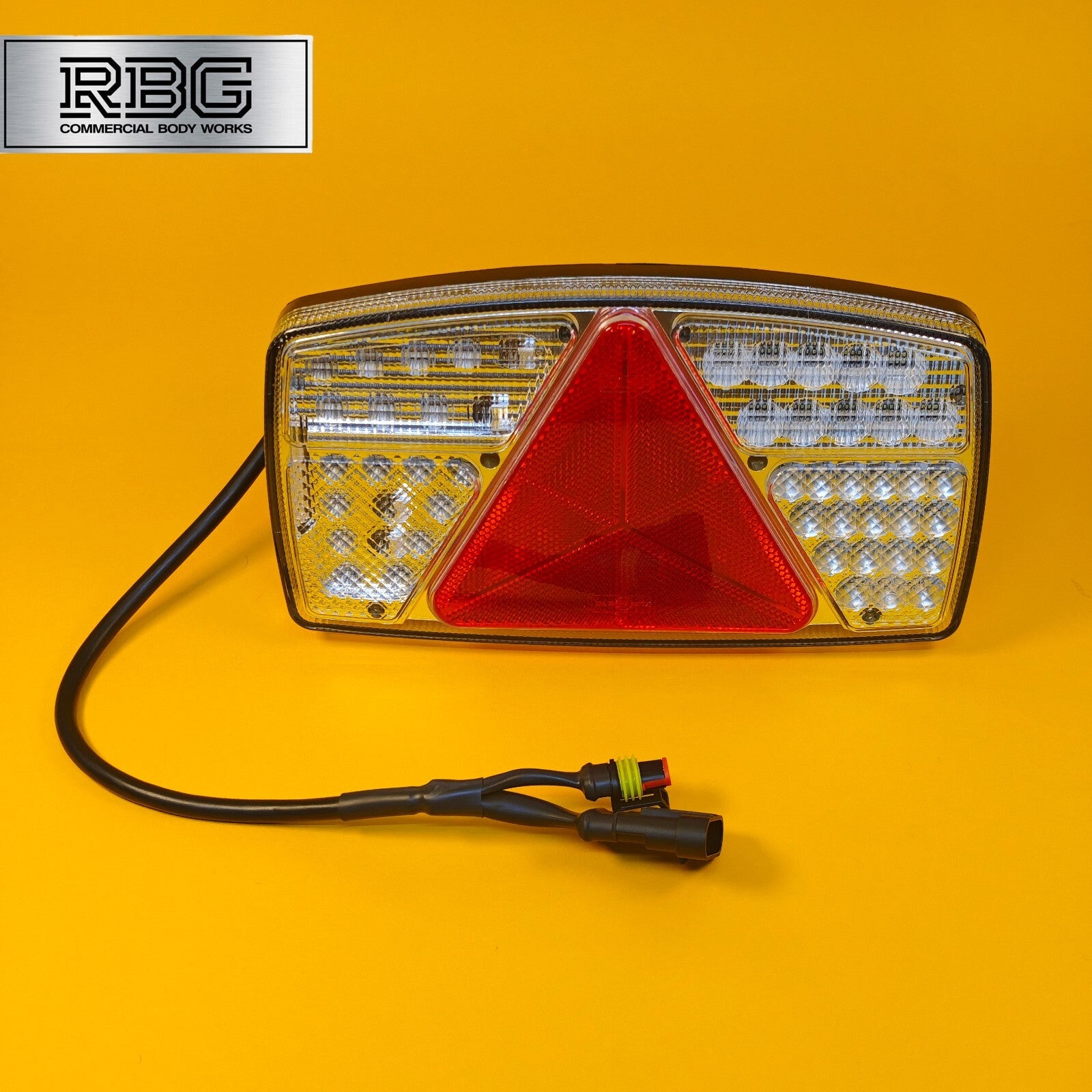 Rear LED Combination Lamp LEFT Hand for Trailer Campervan Motorhome 10-30V