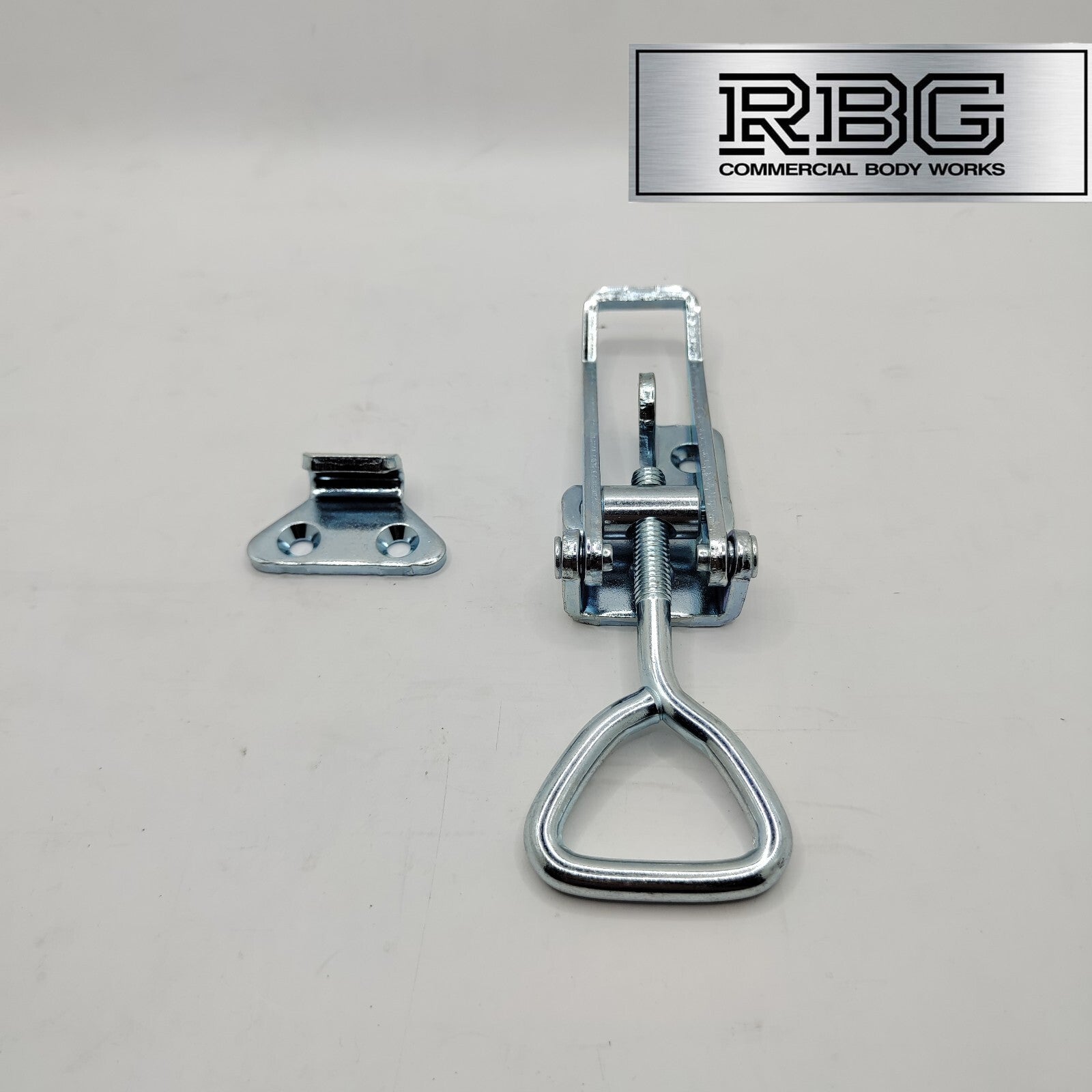 Over Centre Fastener OJOP  + Catch Plate LARGE, LOCKING Trailer Truck Caravan