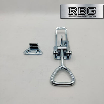 Over Centre Fastener OJOP  + Catch Plate LARGE, LOCKING Trailer Truck Caravan
