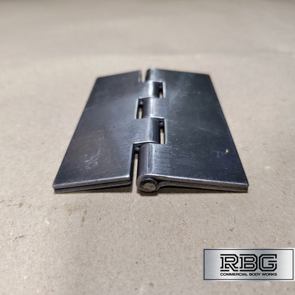 Double Flap Steel Hinges HEAVY DUTY Weld-on 4" 100mm Butt Truck Trailer Cage
