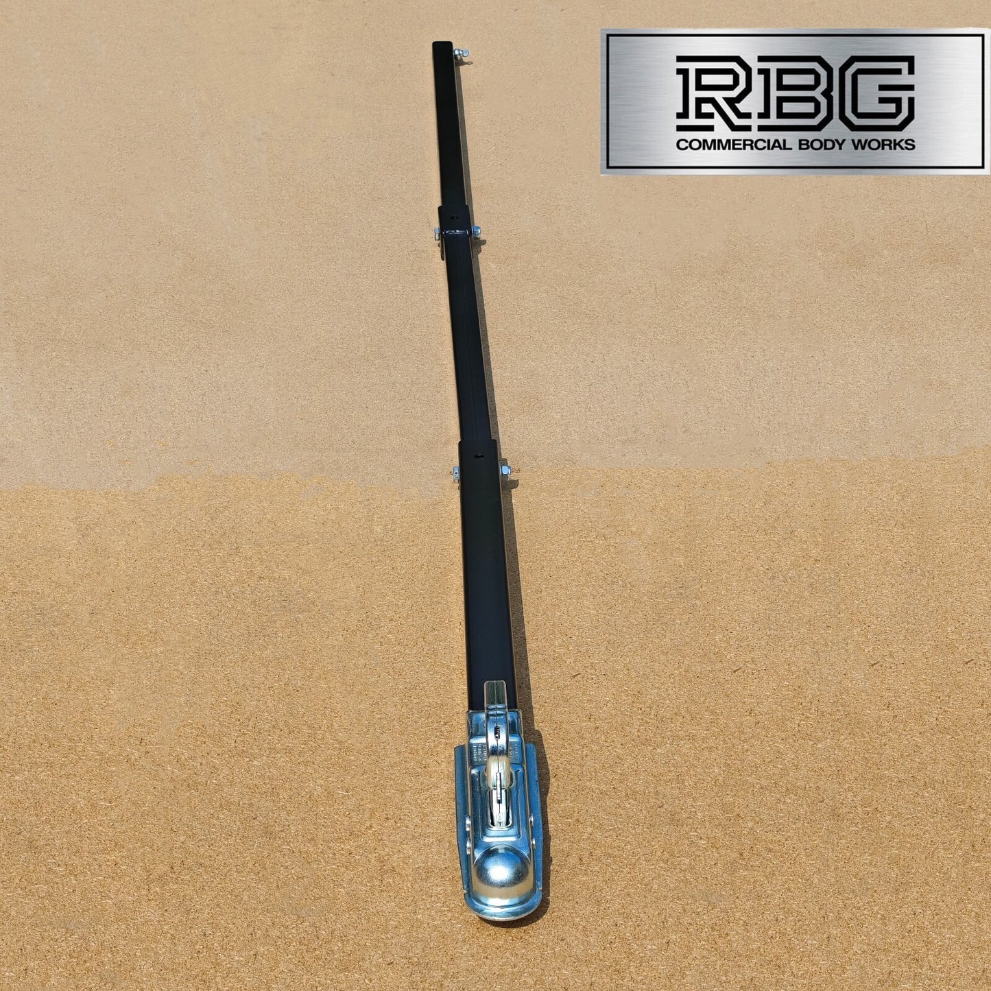 Vehicle Recovery Tow Pole 3.5Ton Ridged Towing Bar 2.6m 3500kg 3pc Steel Car Van