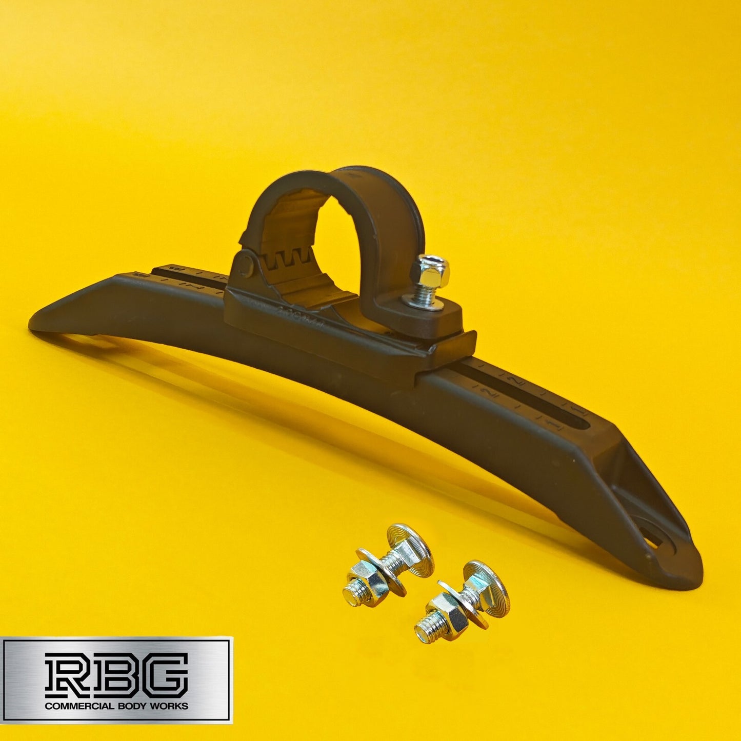 Mudguard Wing Stay Bracket Plastic 42mm Adjustable with Clasp Trailer Truck