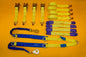 Winching Assistance Strap 1.5m x 50mm + 4x Tie Down Ratchet Strap 4m x 50mm 5Ton