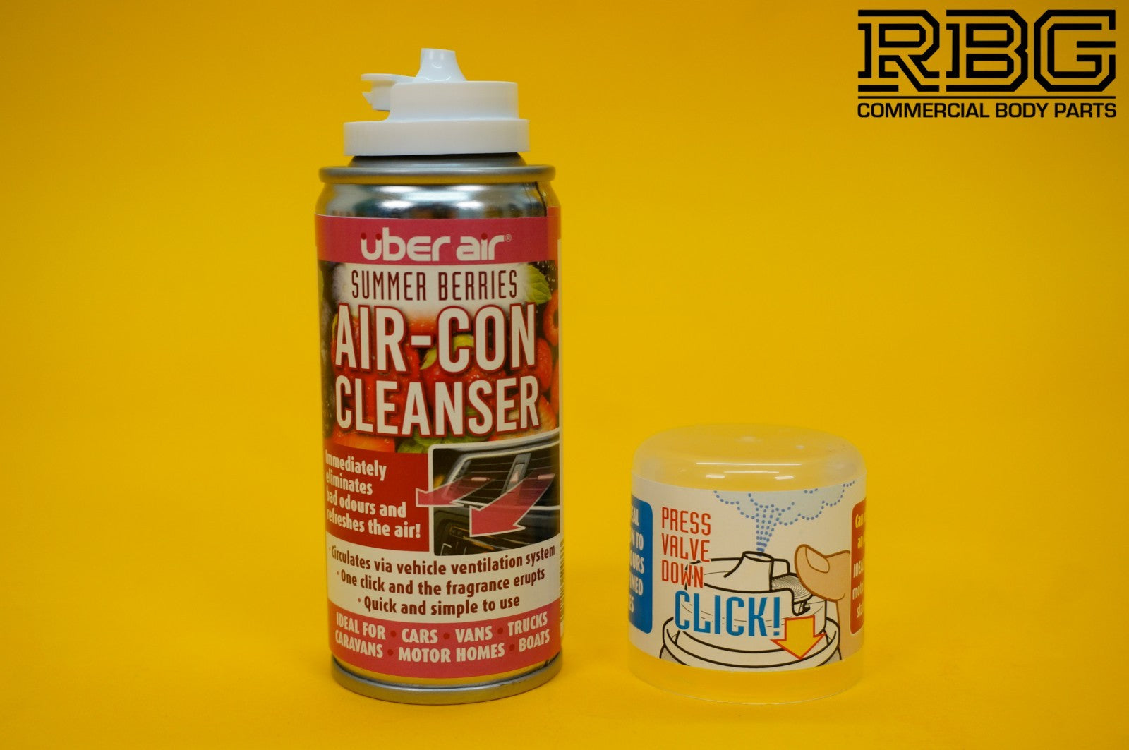 Air-Con Cleanser Summer Berries Uber Air Conditioning Freshener Ventilation