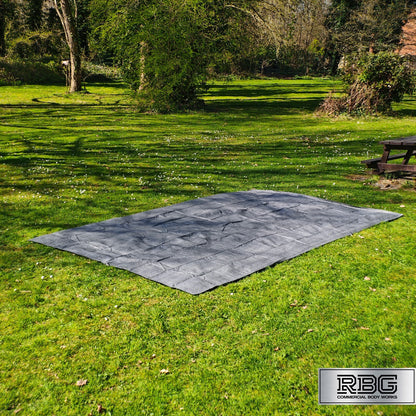 Awning Carpet Breathable Woven For Tent Caravan Campervan Camping 2.5m x 4m UK