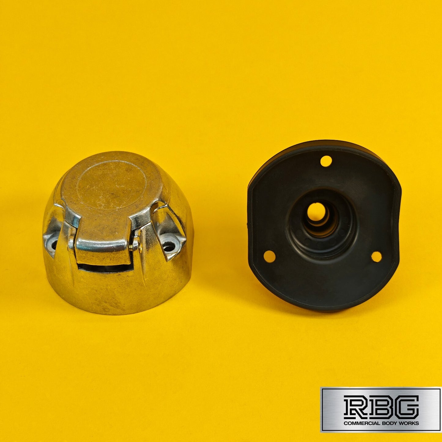 Aluminium Socket & Seal Cover For Socket 7 Pin 12N Towing Trailer Caravan 12V UK