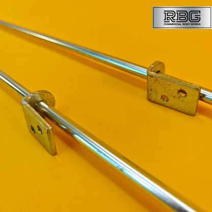 Rod Lock Bars RIGHT Hand 2310mm 3 Point Locking For Doors Trailer Truck Steel UK