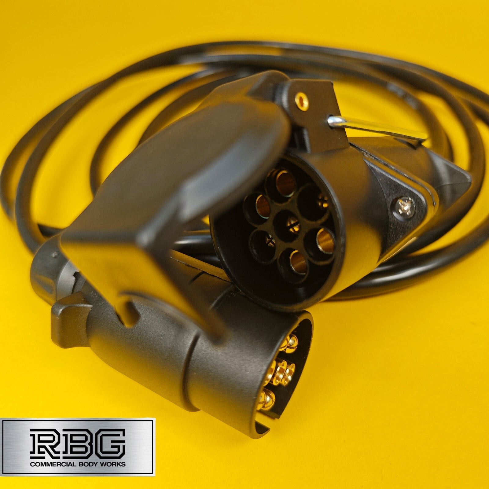 Extension Lead 7 Pin Plug To 7 Pin Flying Socket 3m Towing Cable Trailer 12V