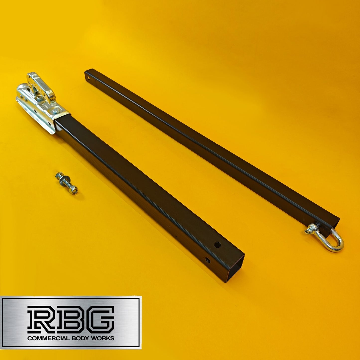 Vehicle Recovery Tow Pole 3.5Ton Ridged Towing Bar 1.8m 3500kg 2pc Steel Car Van