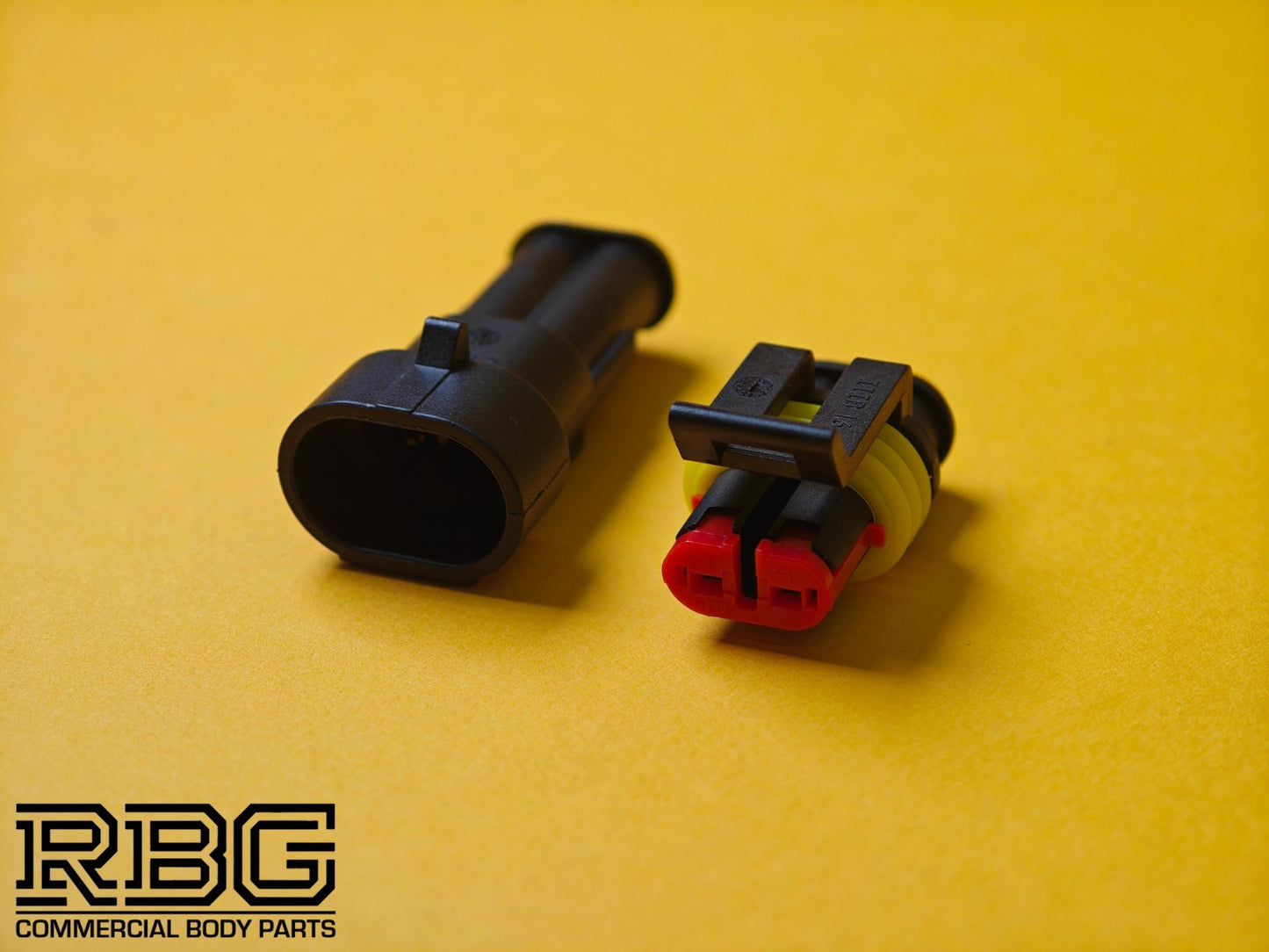 SuperSeal Plug Pack 2 Pin Pair Female/Male AMP Wiring Waterproof Electrical IP67