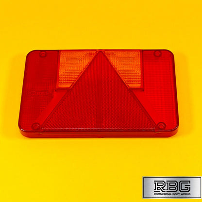 Replacement Lens for Radex 5800 RIGHT Hand Rear Combination Light for Trailer UK