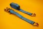 Tie Down Ratchet Strap 6m 2Ton Hi-Vis Blue Recovery Safety Strap Cargo Lashing