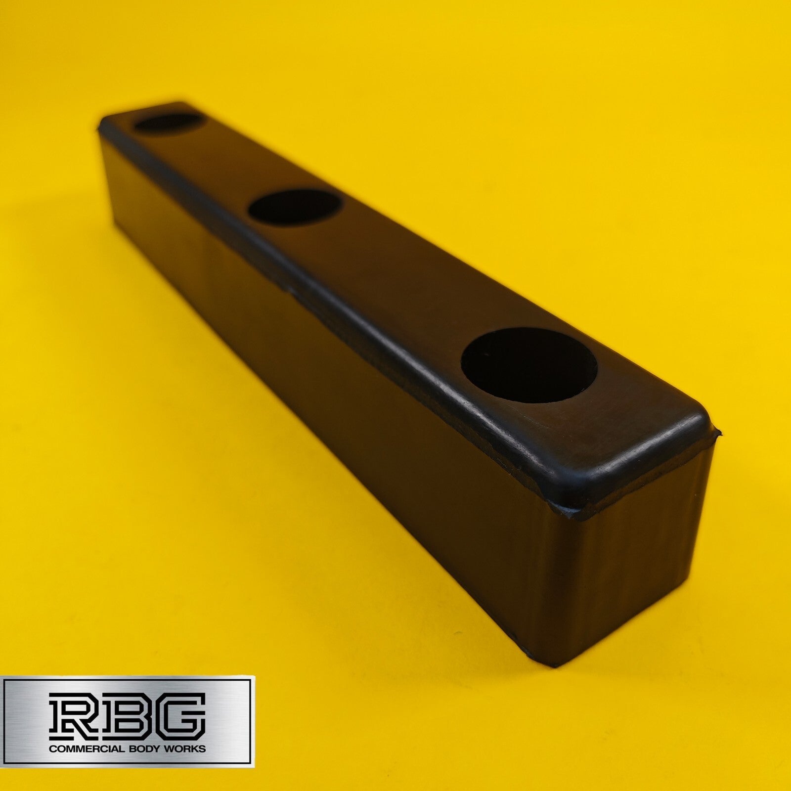 Rubber Buffer 300mm x 51mm Truck Trailer Boat Tailboard Horsebox HGV Bumper 1Pc