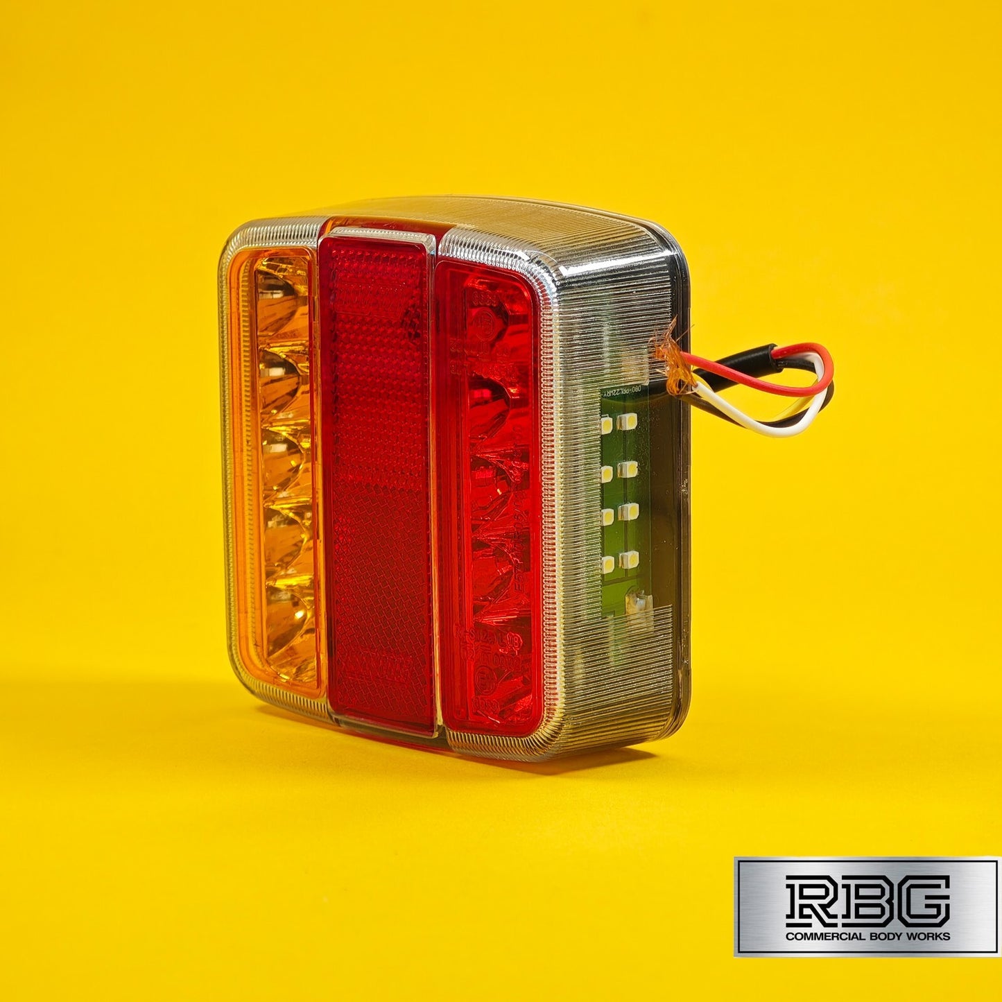 LED Square Combination Lamp for Trailer Caravan Truck Rear 12V Light 4 Function