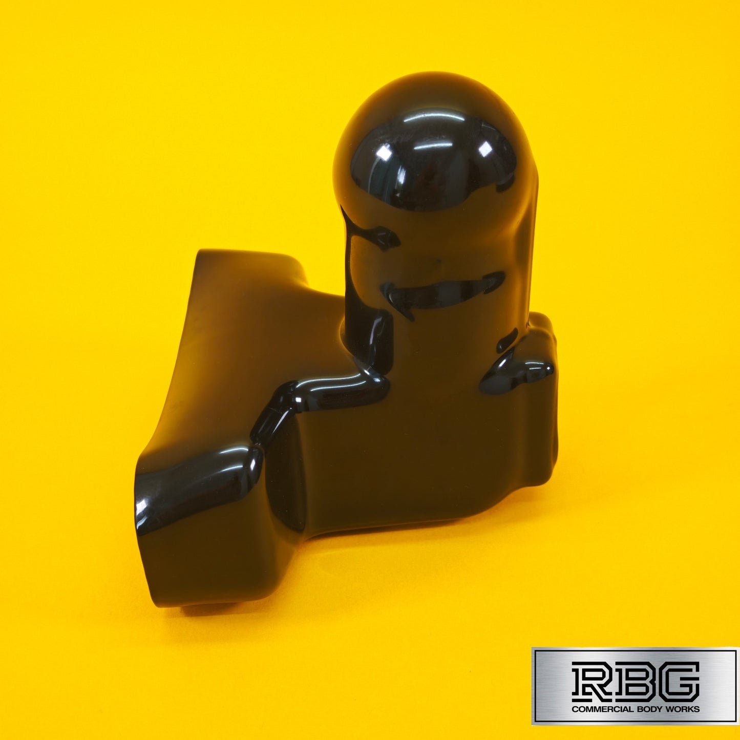 Cover with Reflector ALKO High Reach Towball Black PVC Standard 50mm Tow Ball