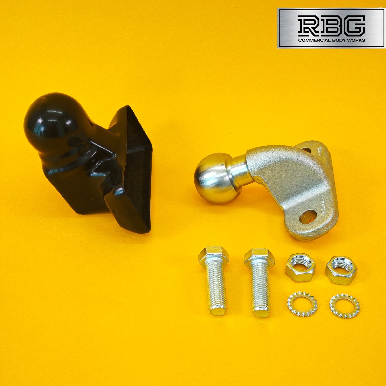 Tow Ball + Cover PVC 50mm Tow Hitch Silver Heavy Duty Standard E Approved UK