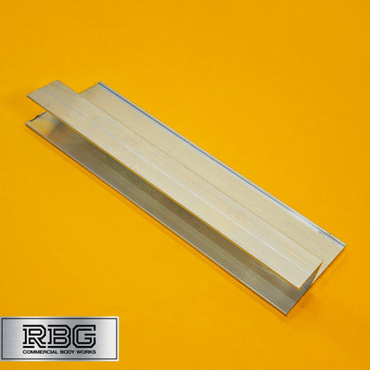 Aluminium End Cap Dropside Hollow Plank Capping Trailer Truck 400mm-2450mm UK