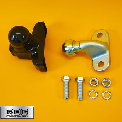 Tow Ball + Cover PVC With Reflector 50mm Tow Hitch Gold E Approved Caravan UK