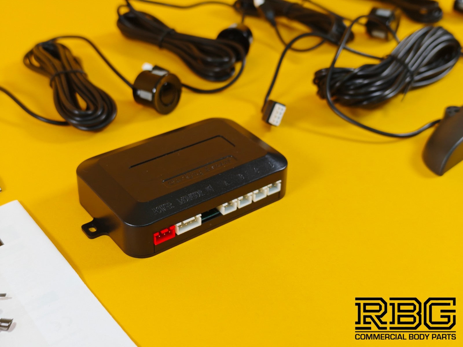 Reversing Parking Sensor Kit 12V Audible Warning Buzzer For Cars Vans Motorhome