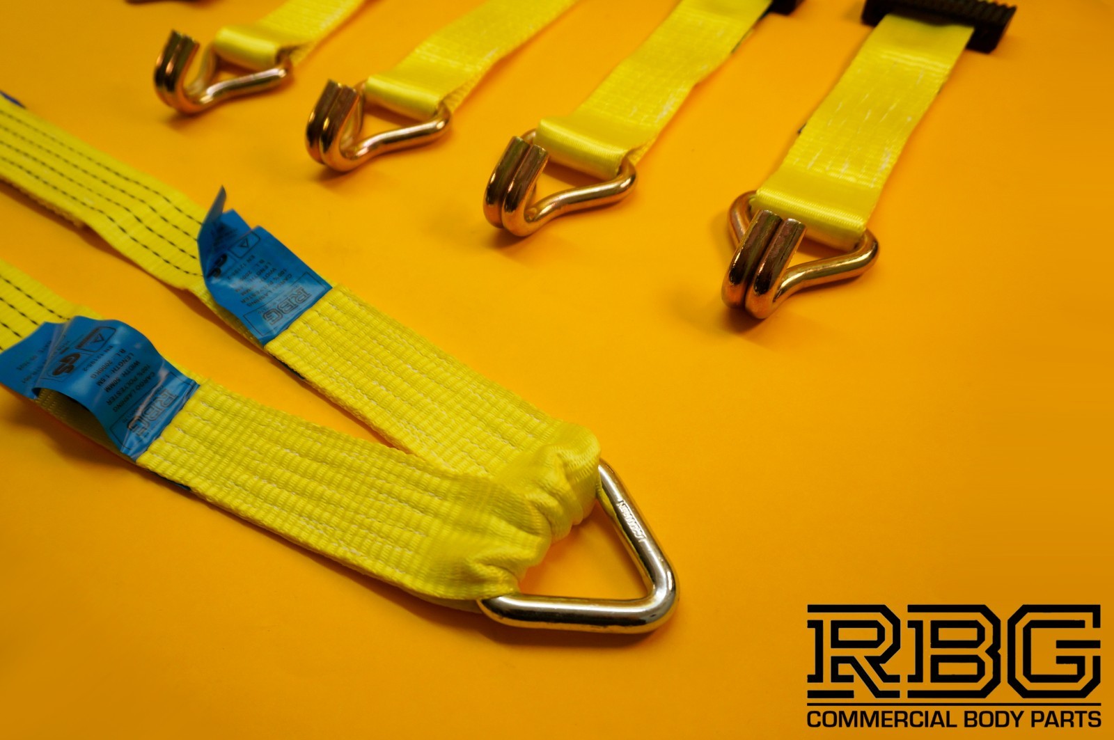 Recovery Ratchet Strap 4Pc SET 4m Over Wheel 5T + Winching Assistance Strap 1.5m