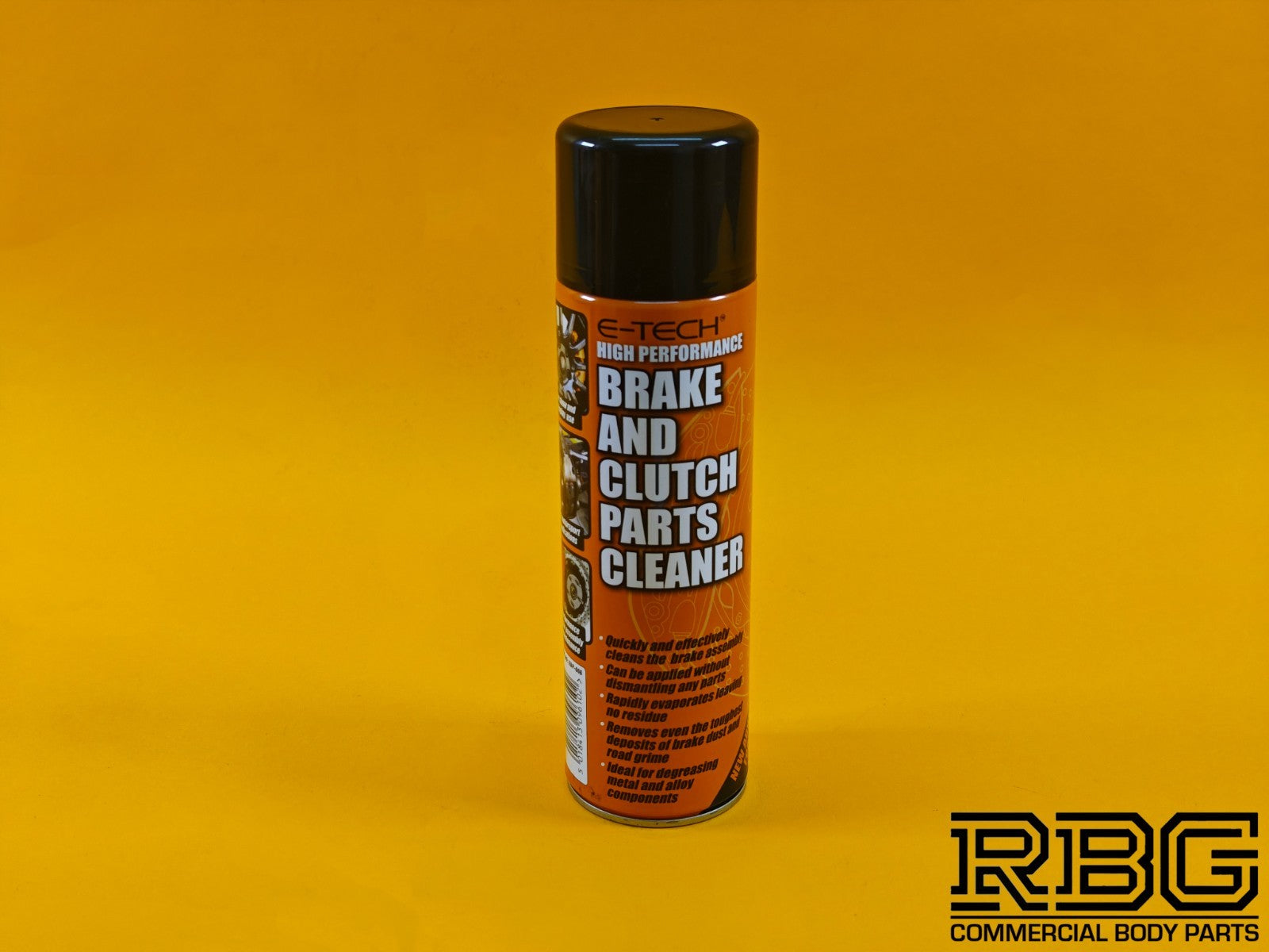 Brake Caliper Paint Kit ORANGE Paint + Cleaner + Brush E-TECH For Car Vehicle