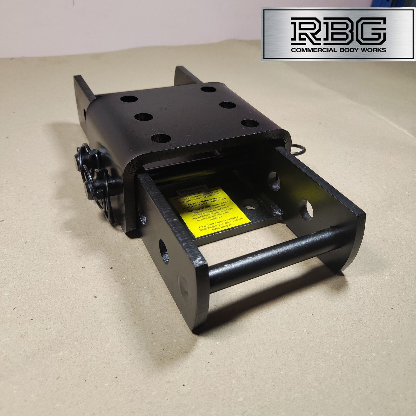 Towbar Slider Drop Plate Height Adjustable Coupling for Flange L 3500kg  Maypole