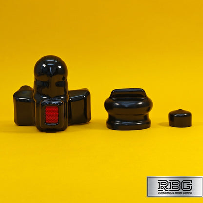 Tow Ball + Socket + Plug Cover SET PVC 50mm Towballs 7 13 Pin Sockets 12N/S Plug