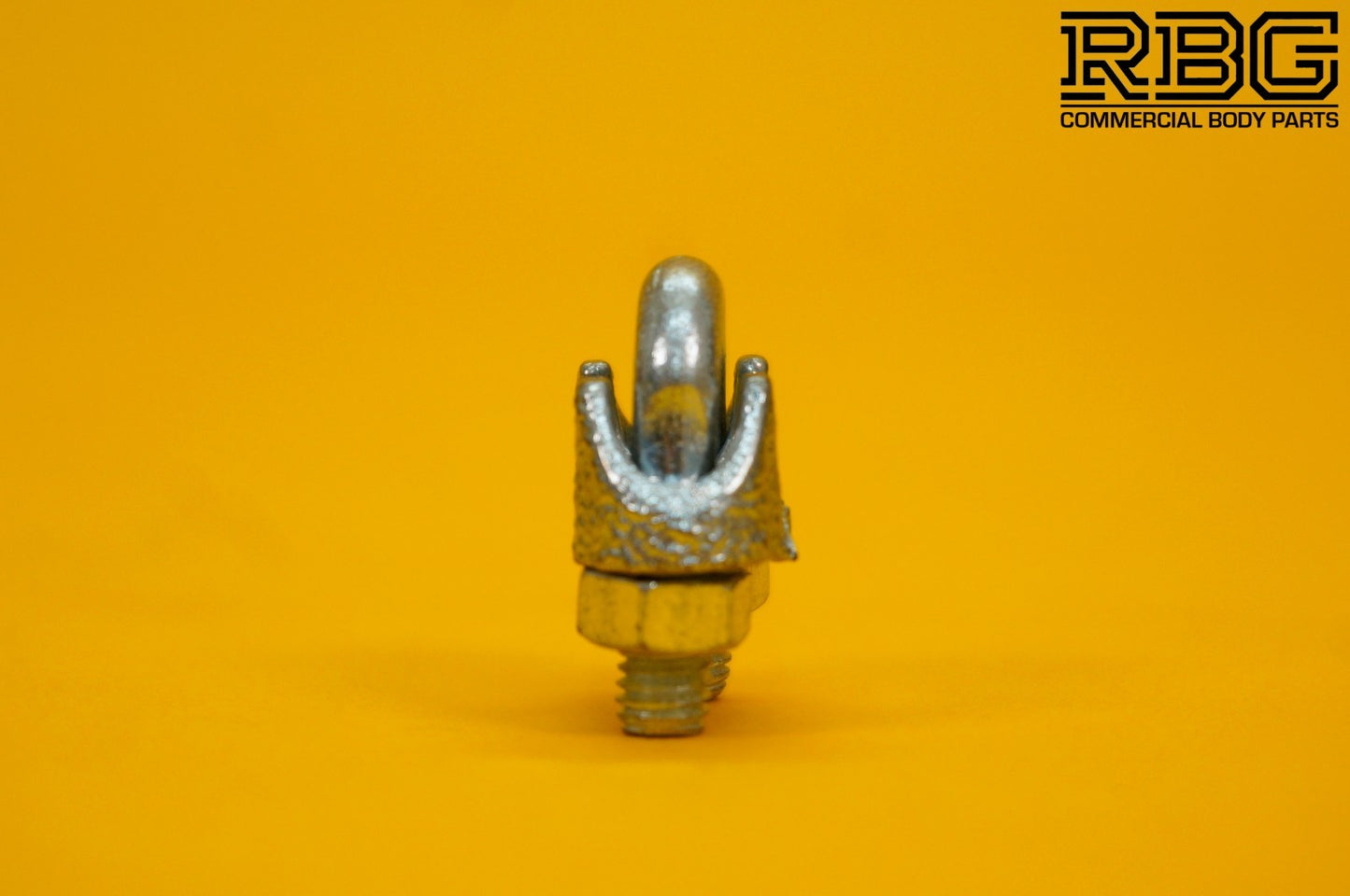 Wire Rope Grip 5mm Steel Cable Grip Bull Dog Clamp U Bolt Zinc Plated Heavy Duty