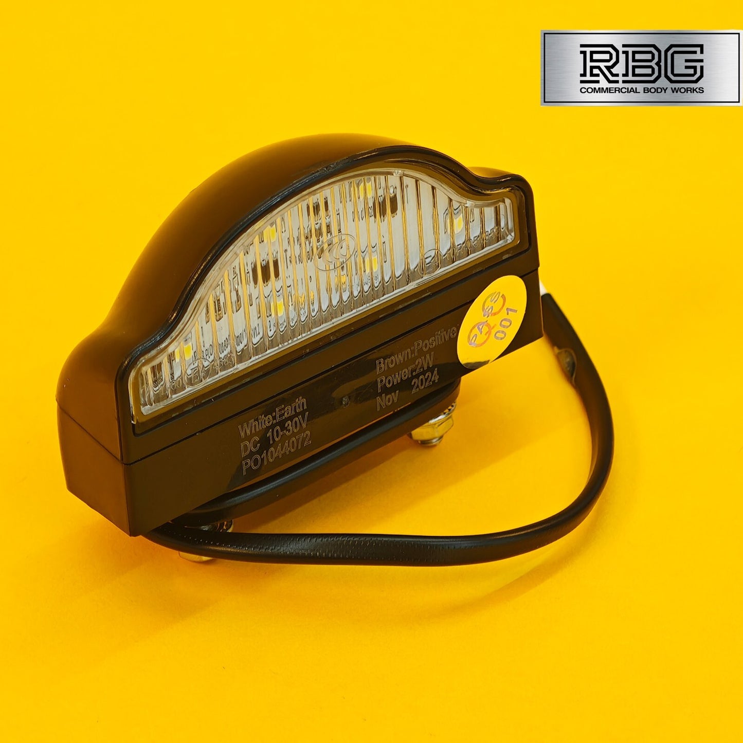 Number Plate Light LED 10-30V Light for Trailer Caravan Trucks Ifor Williams UK