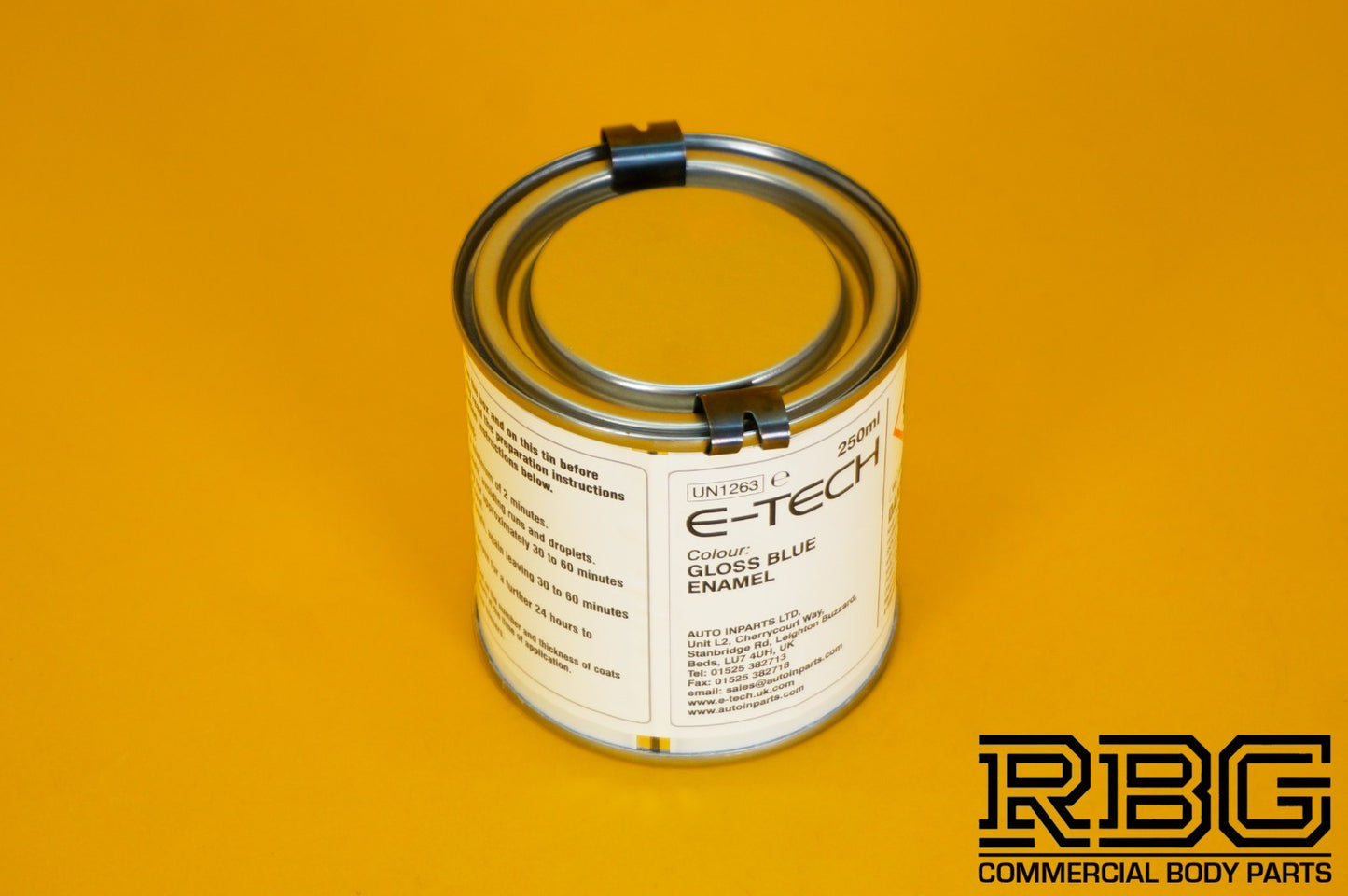 Engine Enamel BLUE Paint Gloss E-TECH 150ml Heat Resistant Car Vehicle Motorbike