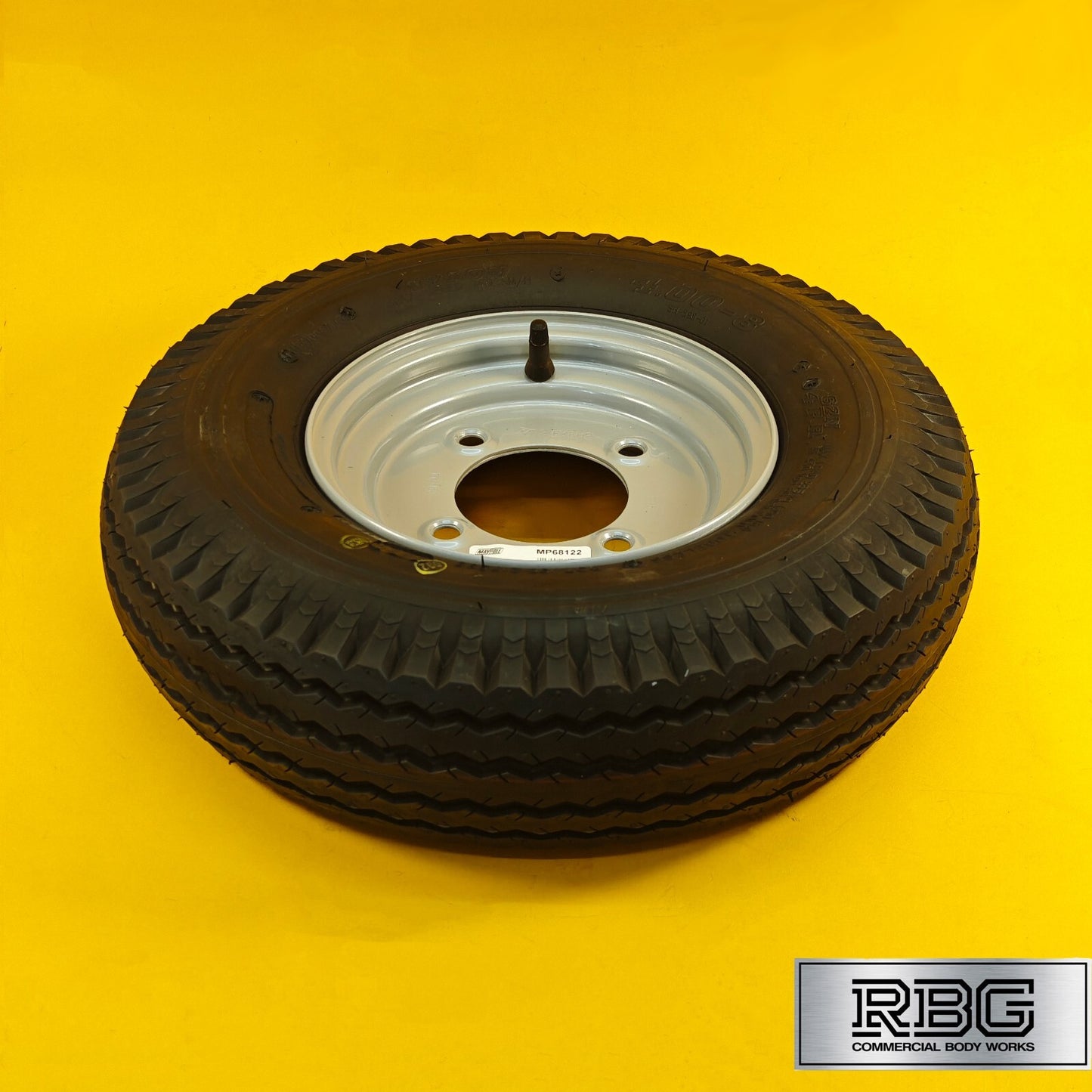 Wheel & Tyre 4.80x8 4.00x8 400x8 for Maypole MP6812 Erde 121, Erde 122 Trailers