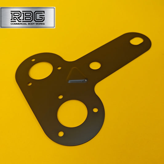 Towbar Socket Mounting Bracket Double 7 or 13 Pin Towing Plate Trailer Caravan