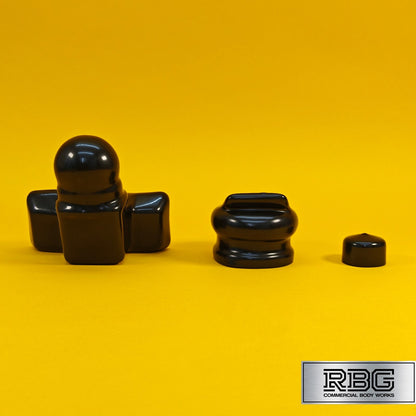 TowBall + Socket + Plug Cover SET PVC 50mm Towball 7 13 Pin Socket 12N/S Plug UK