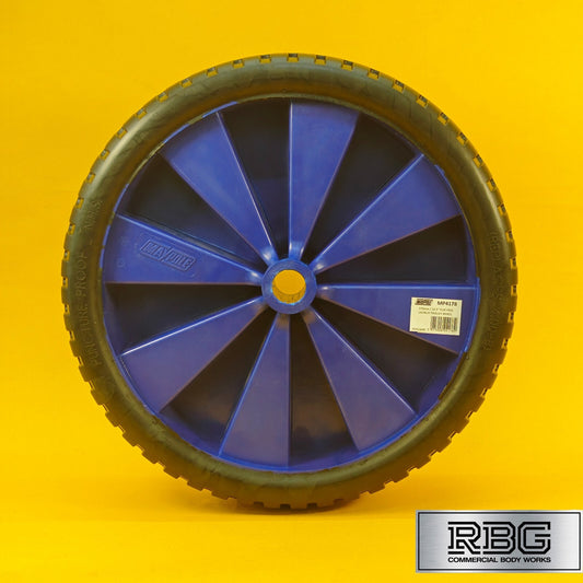 Launch Trolley Wheel 14.5″ 370mm Flat Free Boat Trailers Dinghy Puncture Proof
