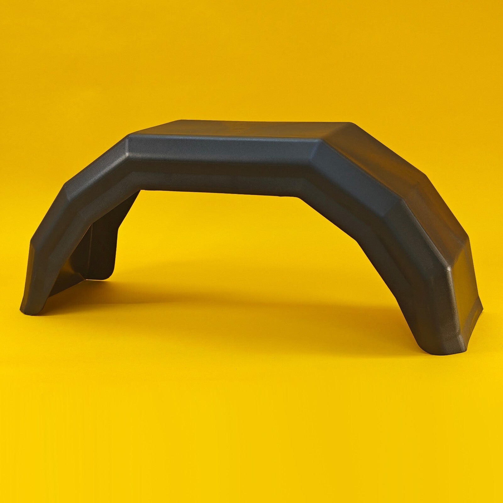 10 Inch Plastic Mudguard Single 610mm x 170mm for Trailer 10″ Wheels Black UK