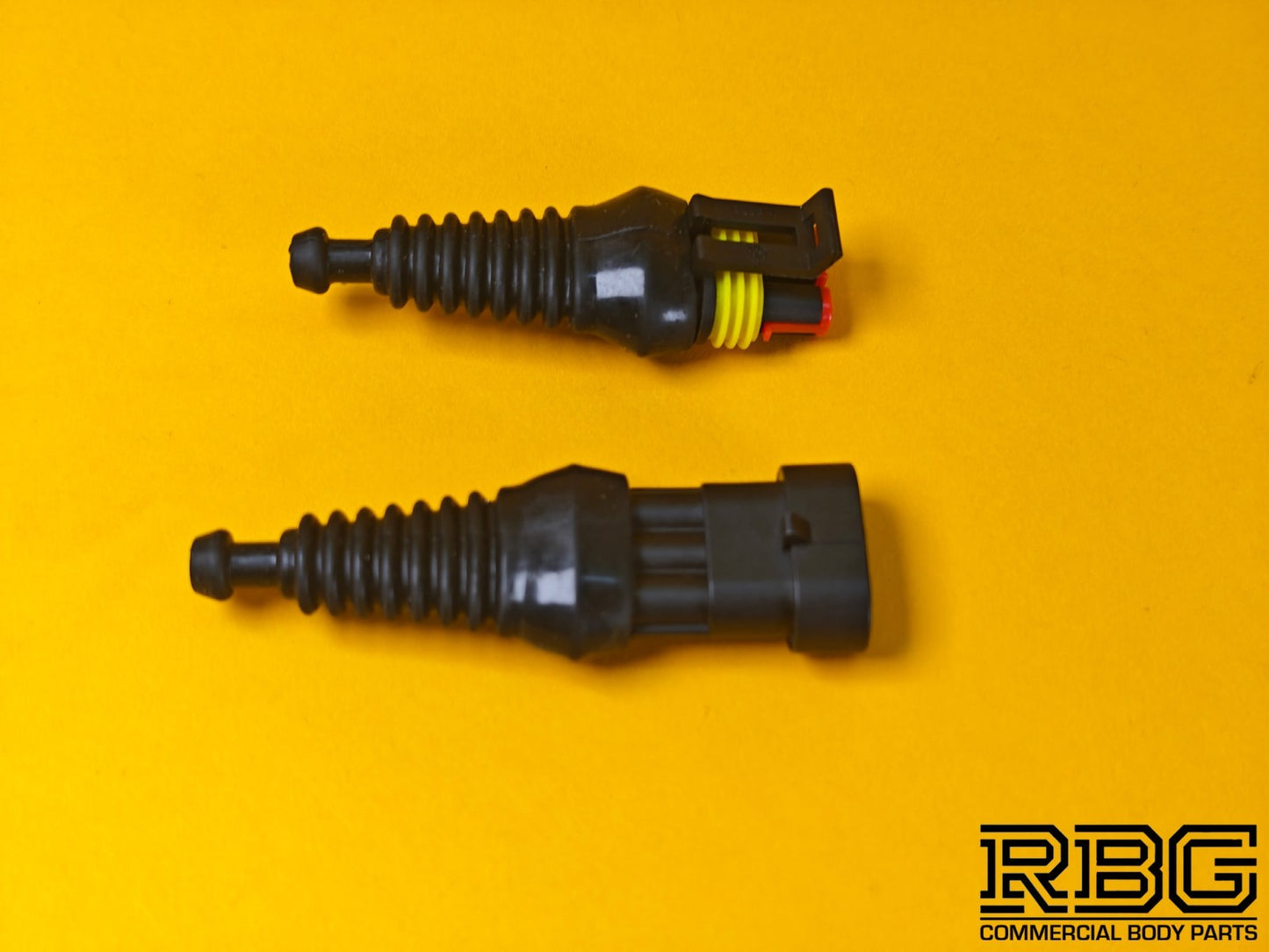 SuperSeal Plug Kit Pair Female/Male 3 Way With Protective Boots AMP Wiring IP67