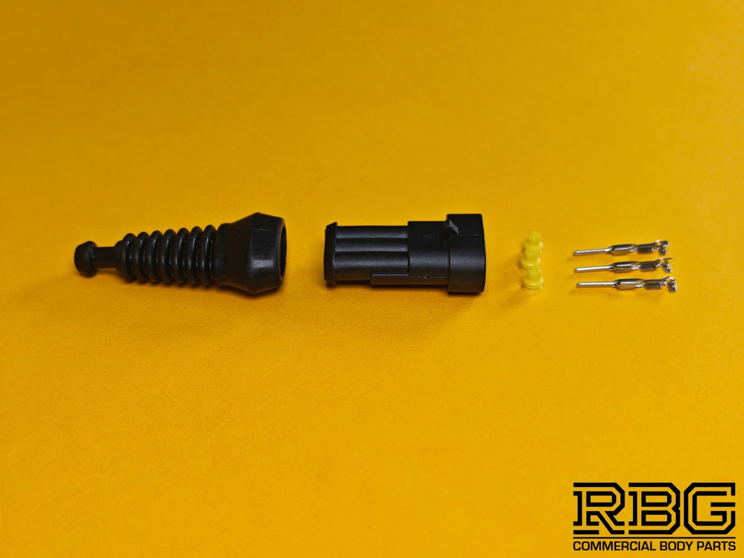 SuperSeal Connector Kit 3 Pin Female With Protective Boot AMP Waterproof IP67 TE