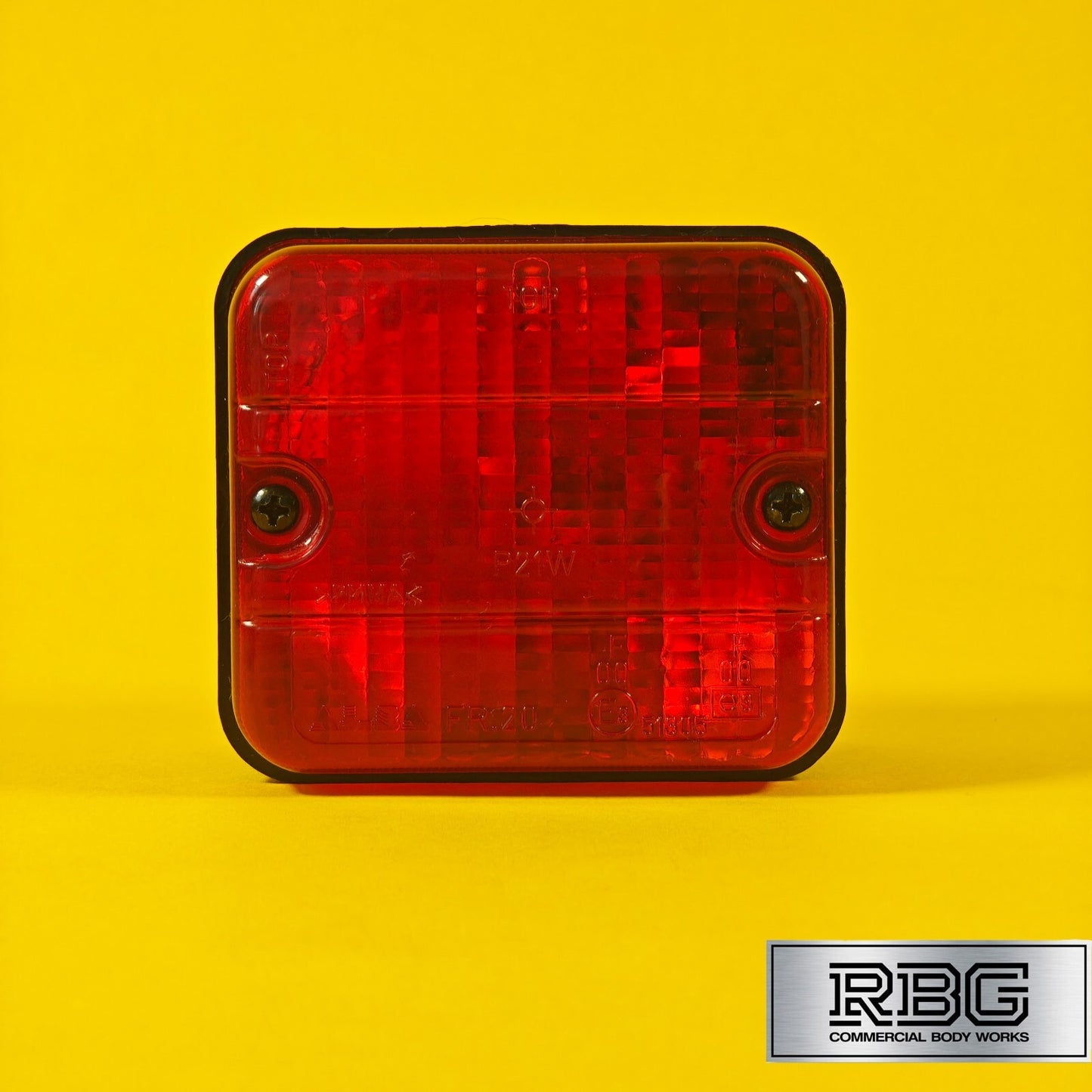 Rear Fog Bulb Light AJBA Red Universal Lamp For Trailer Caravan FR.20.001 Italy