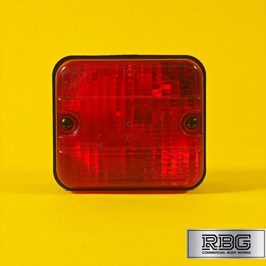 Rear Fog Bulb Light AJBA Red Universal Lamp For Trailer Caravan FR.20.001 Italy
