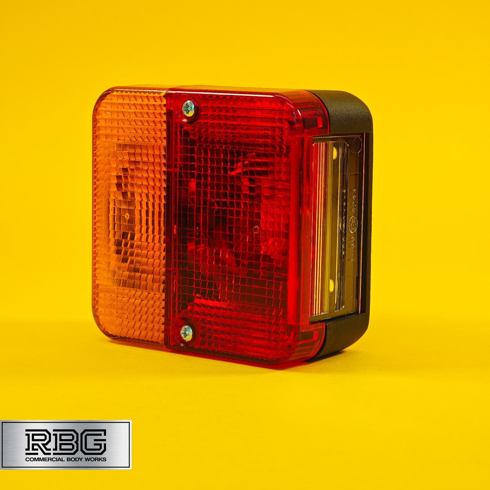 Trailer Square Combination Lamp Light Stop Tail Indicator Number Plate Light 12V