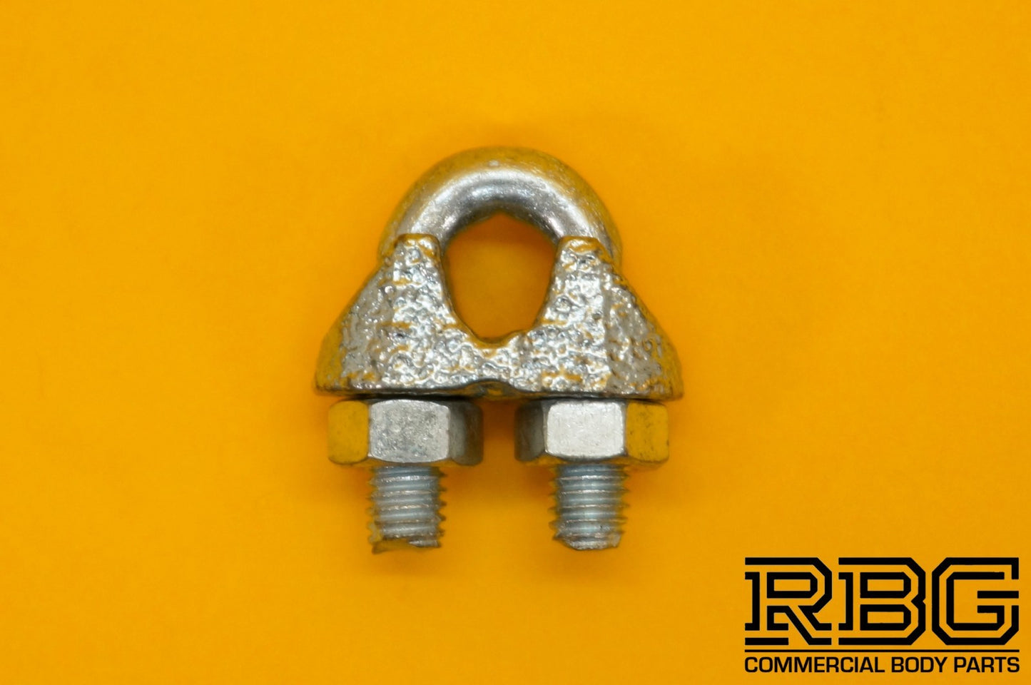 Wire Rope Grip 5mm Steel Cable Grip Bull Dog Clamp U Bolt Zinc Plated Heavy Duty